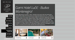 Desktop Screenshot of hotellucic.com